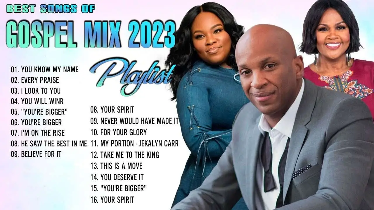 BEST GOSPEL MIX 2023CeCe Winans, Tasha Cobbs, Jekalyn Carr, John P Kee, Rance Allen - Glory to God!