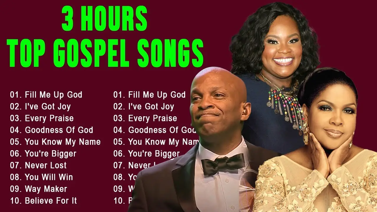 60 Greatest Black Gospel Songs of All Time | Top Gospel Playlist | Listen and Pray 
