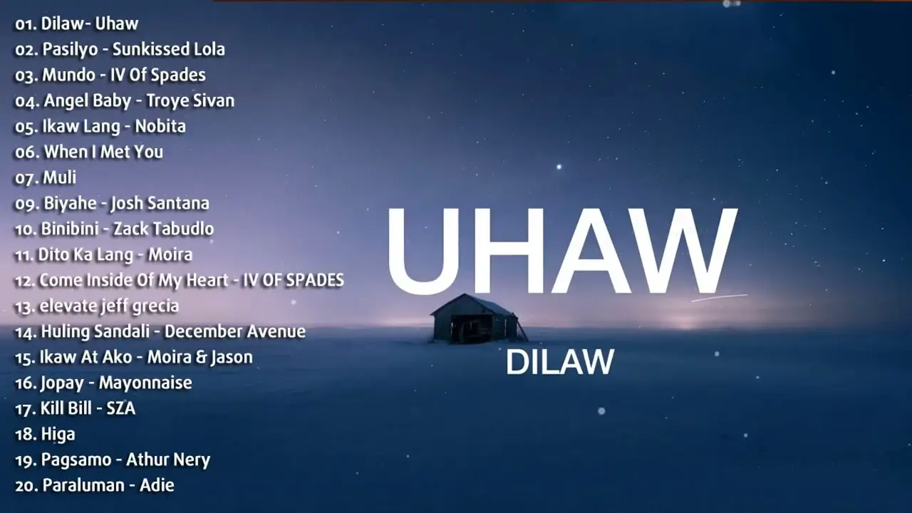 Dilaw - Uhaw | Sunkissed Lola & Nobita Mix | Tagalog Love Songs Top Trends Playlist