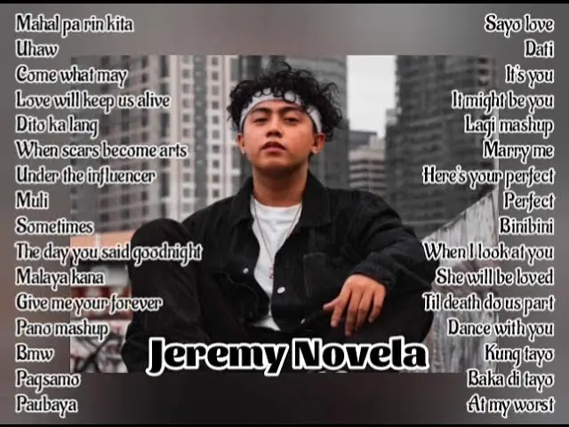 Jeremy Novela l Nonstop Cover Songs #cover #playlist