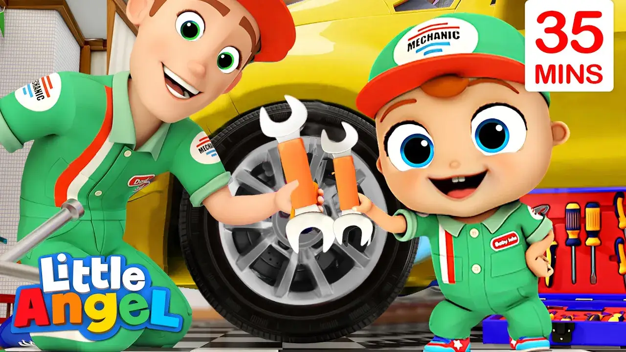 Daddy's Little Helper + More Little Angel Kids Songs & Nursery Rhymes
