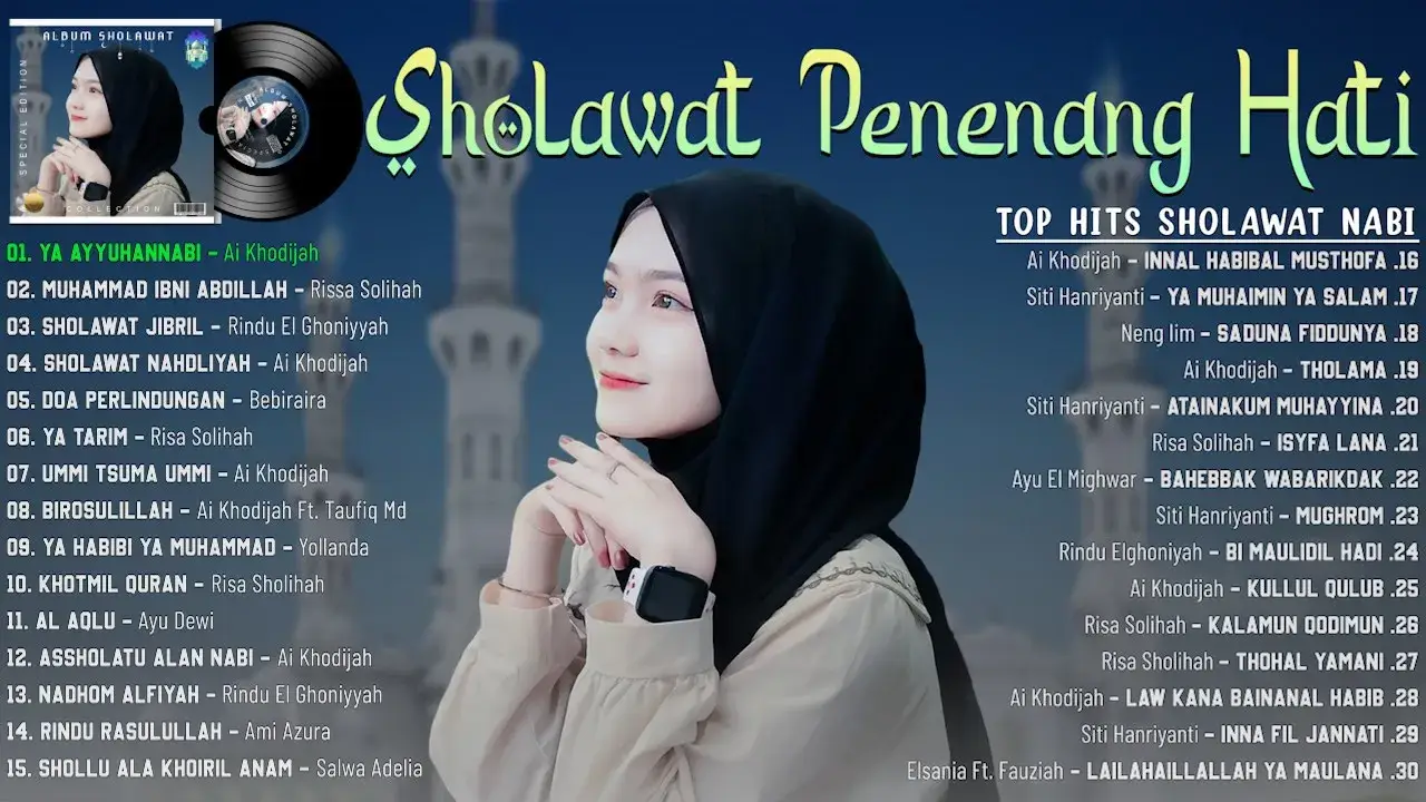 SHOLAWAT NABI MERDU TERBARU 2023 MENYENTUH HATI || SHOLAWAT MERDU TERBARU 2023 - YA AYYUHANNABI