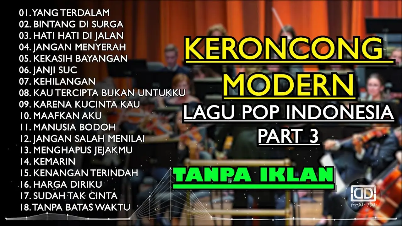 KERONCONG TEMBANG POP INDONESIA PART 3