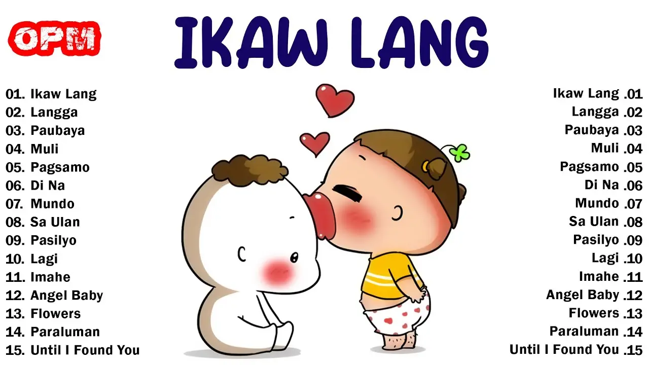 [ Ikaw Lang - Nobita ] New OPM Love Songs 2023 - New Tagalog Songs 2023 Playlist  OPM Love Songs