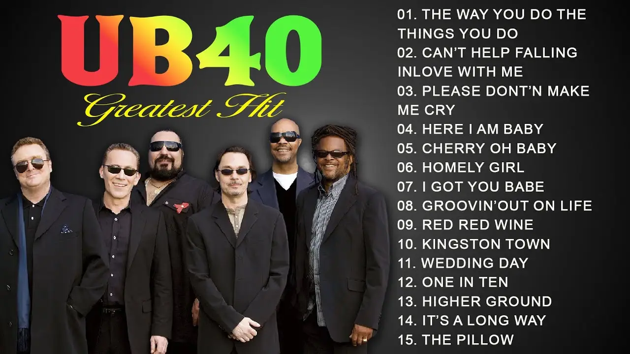 UB40 Greatest Hits -  Best Songs of UB40 -  HIT REGGAE
