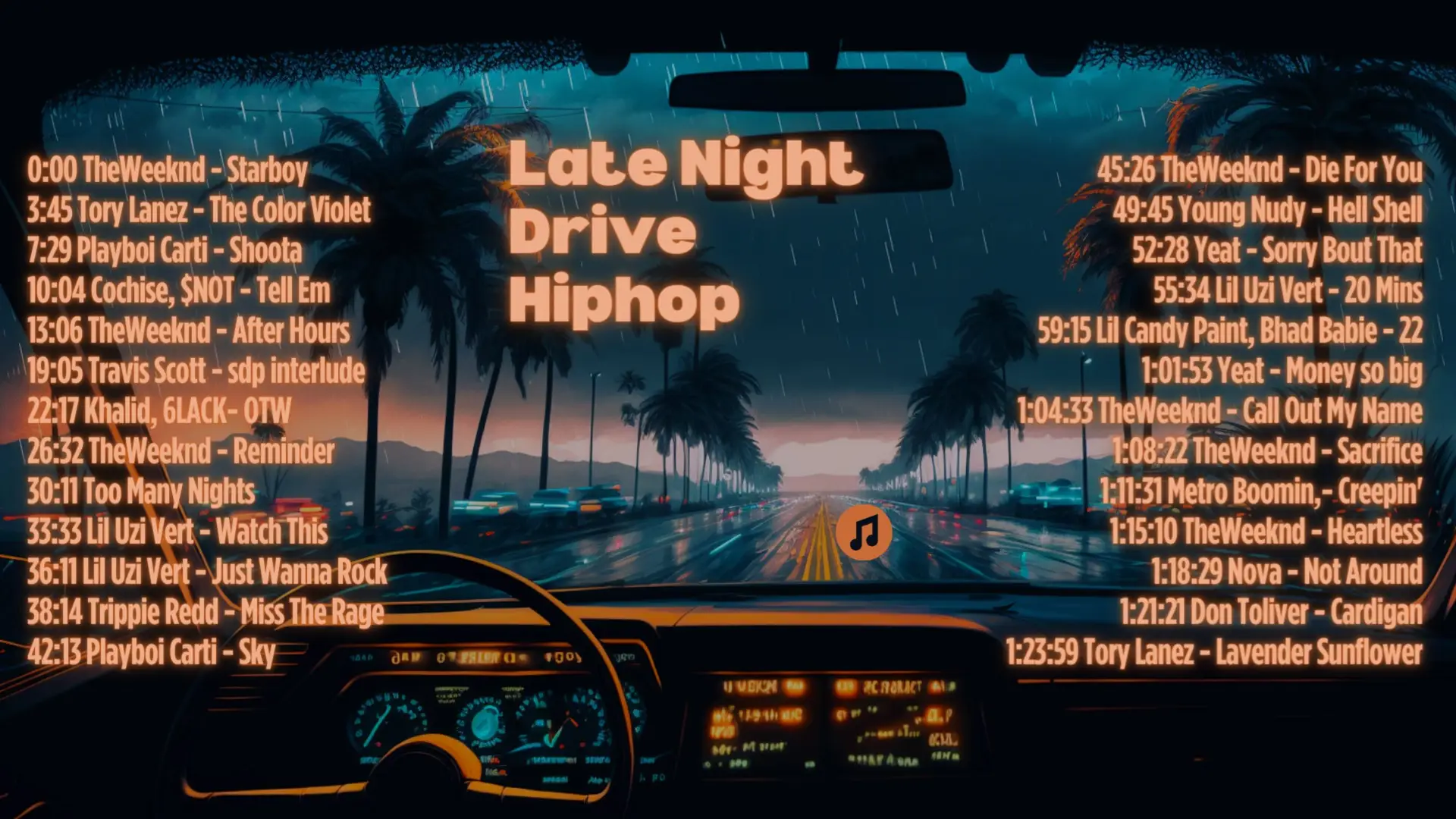 Late Night Drives With HipHop Boys