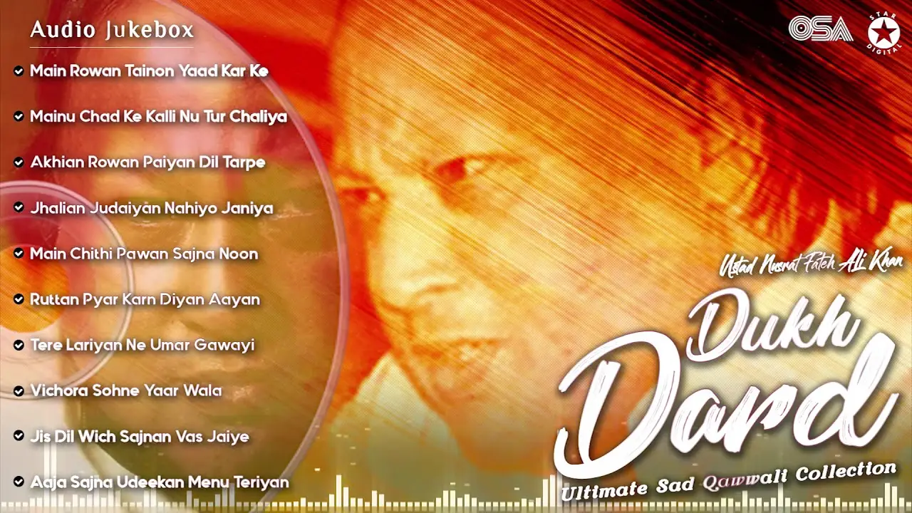 Dukh Dard - Ultimate Sad Qawwali Collection | Audio Jukebox | Nusrat Fateh Ali Khan | OSA Worldwide