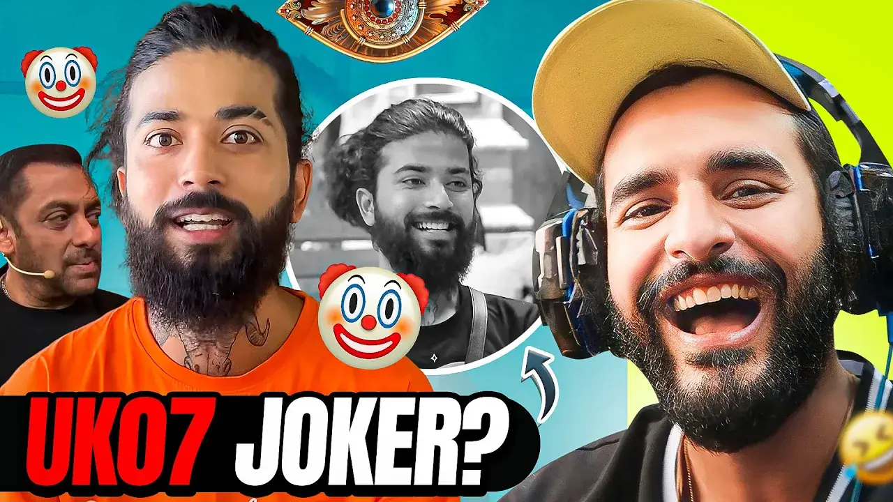 UK07 is Big Boss 17 Joker  Reacting to Big Boss 17 memes