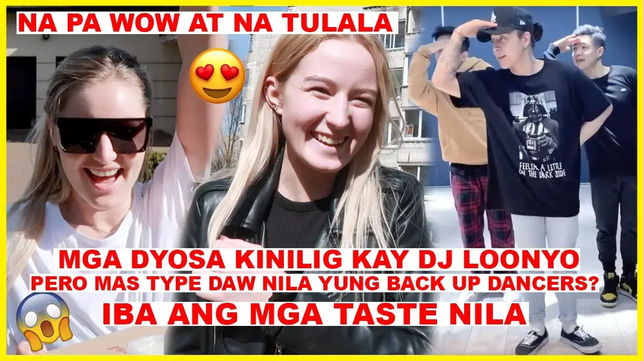 DJ LOONYO TYPE NG BEAUTIFUL LITHUANIANS 😍"KINILIG SA DANCE MOVES"| it'srofa