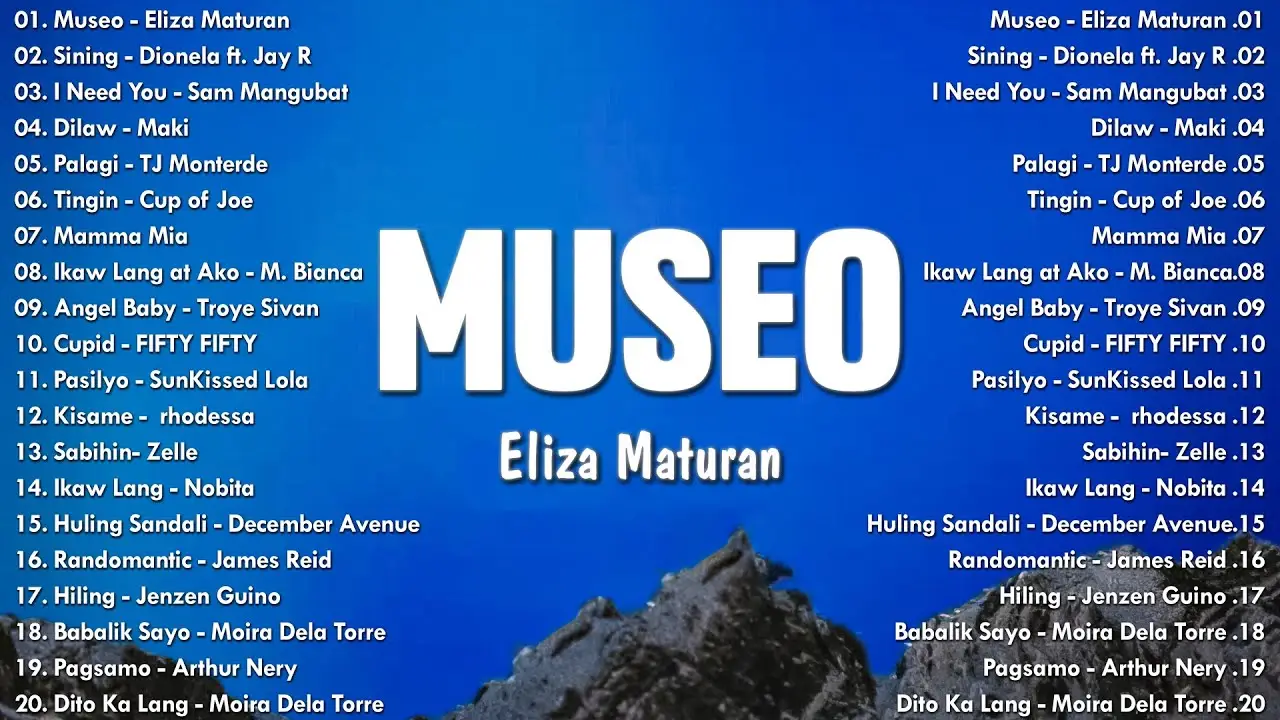 Eliza Maturan- Museo 💗 Top Trending OPM Love Songs 2024 🎧 Best Tagalog Songs For A Sad Day