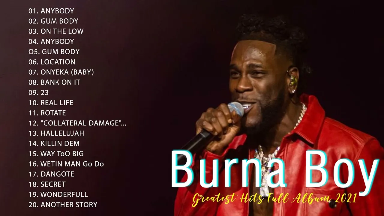 The Best Songs Burna boy Greatest Hits 2021 - Burna boy AFROBEAT MIX Best Songs 2021