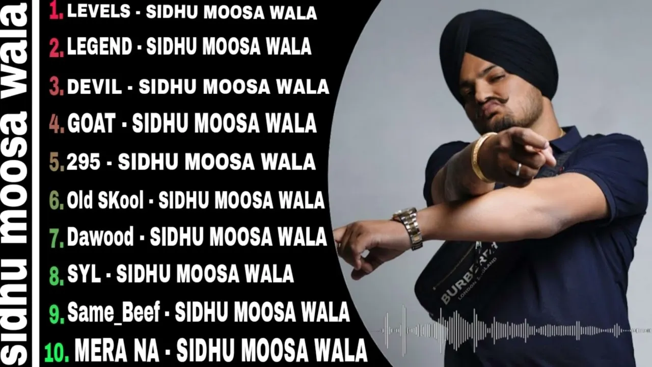 SIDHU MOOSE WALE | Top 10 SONGS | Audio jukebox | tribute To SIDHU MOOSA WALA. ...