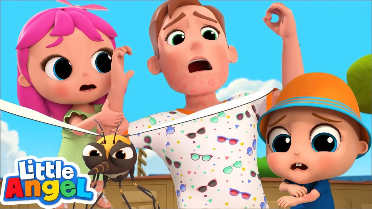 Why Is My Skin So Itchy | Little Angel Kids Songs & Nursery Rhymes