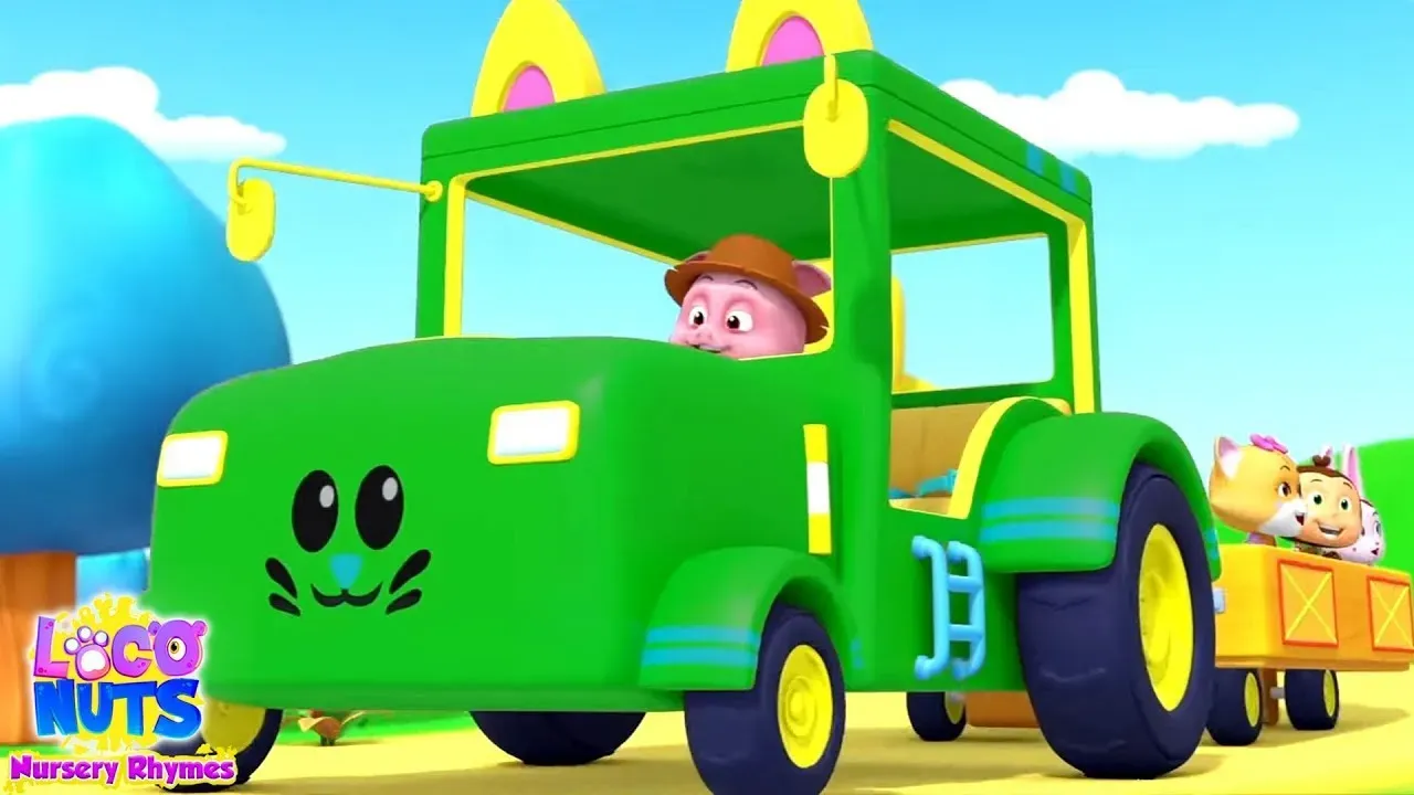 Wheels On The Tractor + More Baby Songs & Nursery Rhymes by Loco Nuts