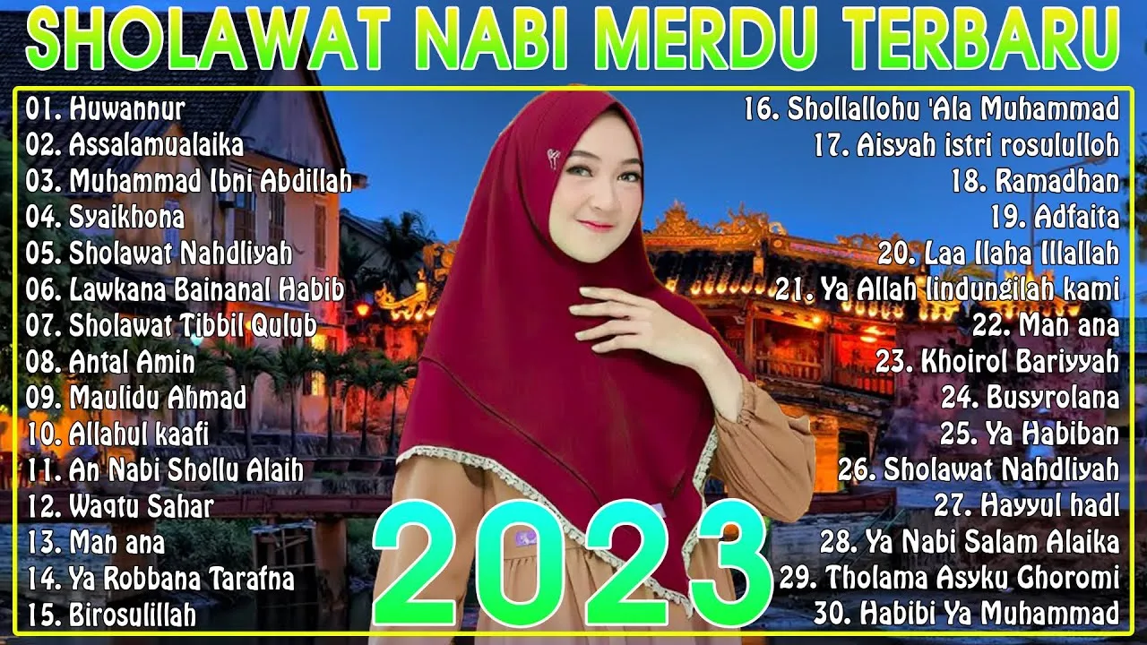 SHOLAWAT NABI MERDU TERBARU 2023 | TANPA IKLAN | Muhammad Ibni Abdillah | Full Album terbaik