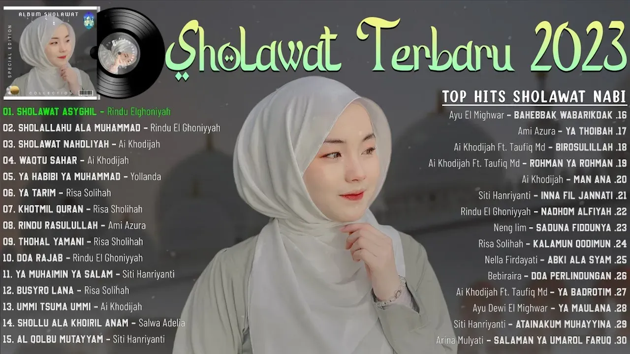 Sholawat Terbaru 2023 ~ Sholawat Nabi Merdu Penyejuk Hati ~ Lagu Sholawat Terbaru 2023