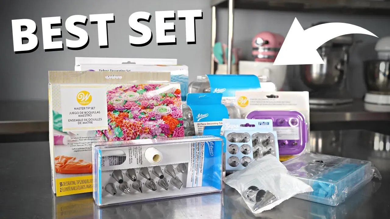 Ultimate piping tip set buying guide [ Cake Decorating For Beginners ]