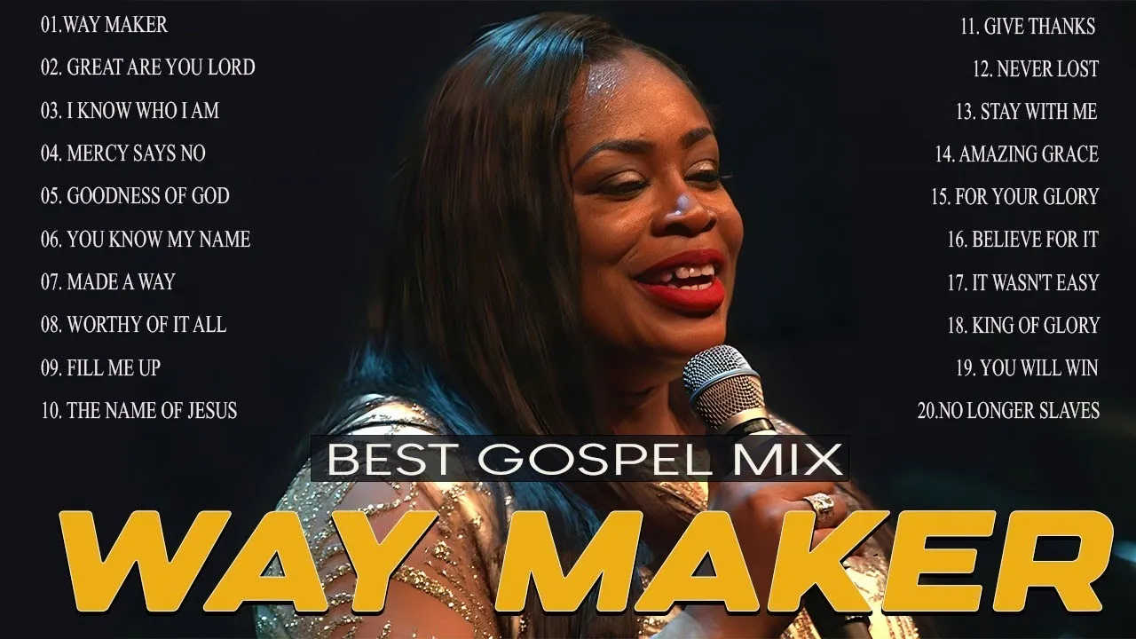 Way Maker, The Name Of Jesus Best Playlist Of Sinach Gospel Songs 2023 Best Gospel Mix With Lyrics
