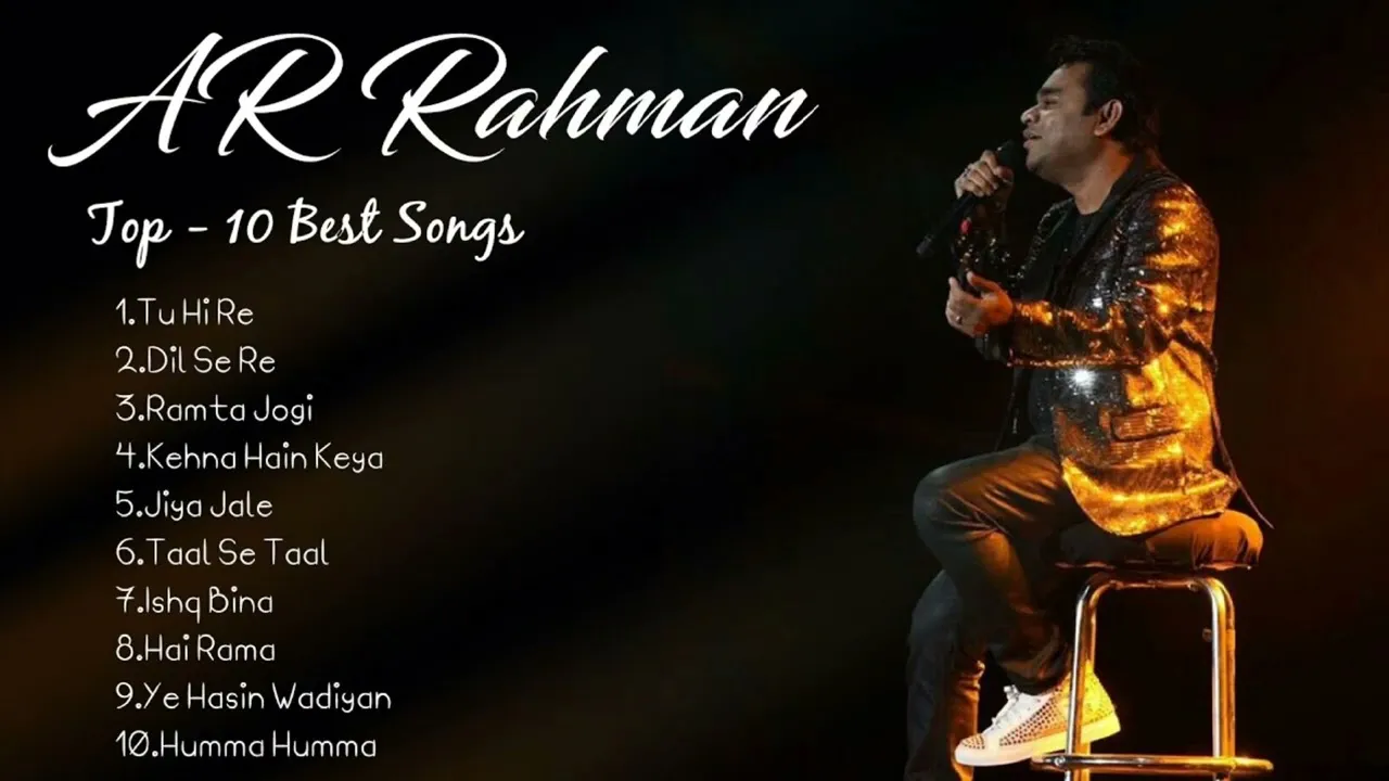 AR Rahman Top Songs 💞| Best Of AR Rahman | AR Rahman Best Bollywood Songs | AR Rahman Hits Songs