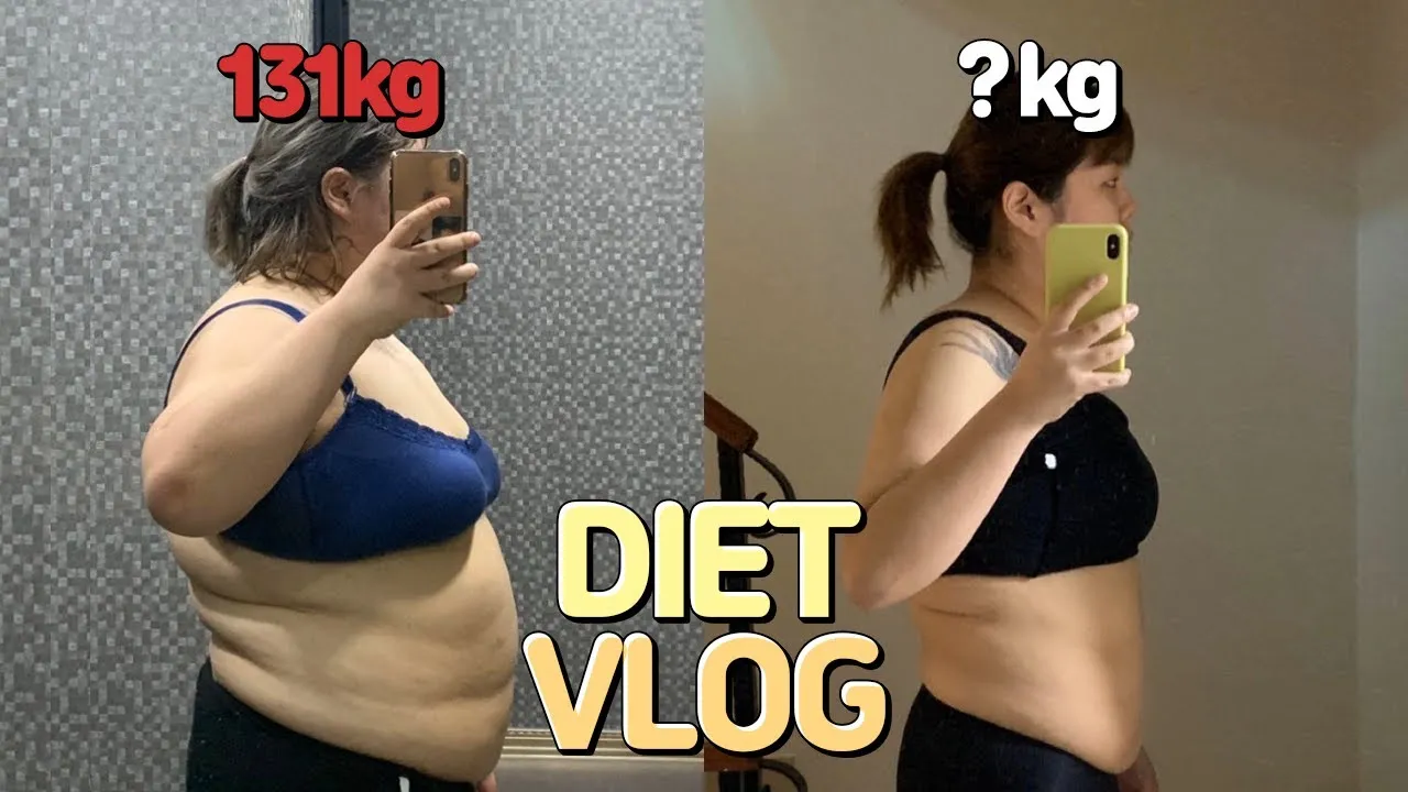 초고도비만 24시 다이어트 브이로그2탄!!How much did Soobin lose weight so far