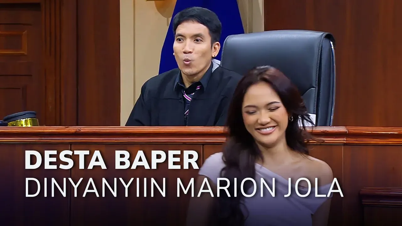 DESTA BAPER! NYANYIAN SELAMAT DATANG MARION JOLA UNTUKNYA (1/4) - MAIN HAKIM SENDIRI