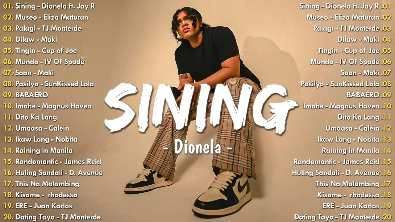Sining - Dionela ft. Jay R 💗 Top Trending OPM Love Songs 2024 | New Sweet OPM Love Songs 2024