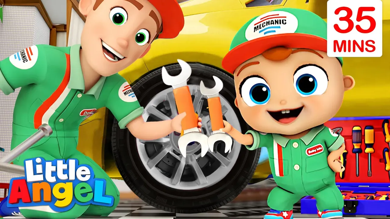 Daddy's Little Helper + More Little Angel Kids Songs & Nursery Rhymes