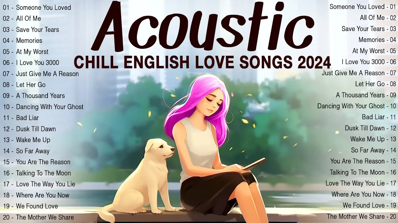 Best Acoustic Love Songs 2024 Cover š Chill English Songs Music Playlist 2024 š New Songs Cover
