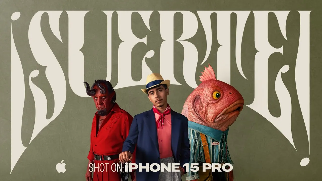 Shot on iPhone 15 Pro | ¡Suerte! | Apple