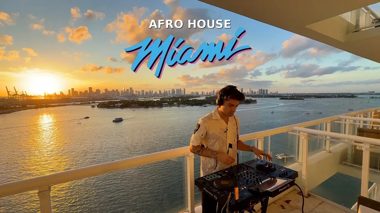 Afro House Sunset Mix 2025 | Miami Vibes