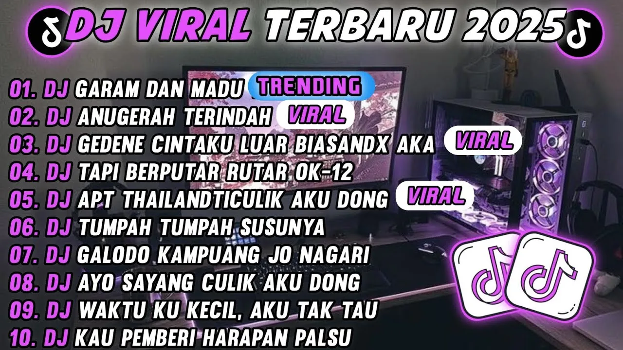 DJ TIKTOK TERBARU 2025-π΅ DJ GARAM DAN MADU π΅ DJ TAPI BERPUTAR PUTAR OK-T2 FULL ALBUM